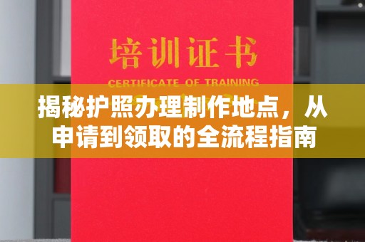 康平揭秘护照办理制作地点，从申请到领取的全流程指南