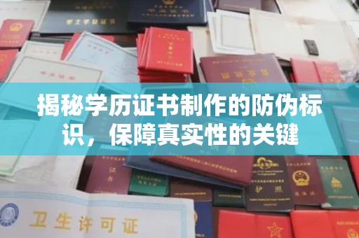 康平揭秘学历证书制作的防伪标识，保障真实性的关键