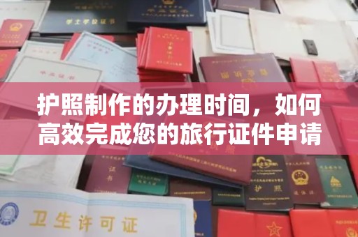 康平护照制作的办理时间，如何高效完成您的旅行证件申请