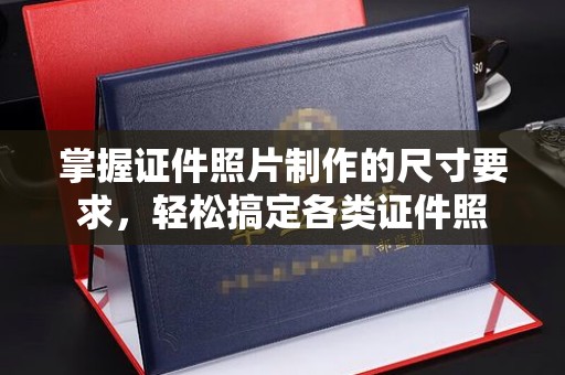 康平掌握证件照片制作的尺寸要求，轻松搞定各类证件照