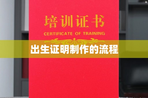 康平出生证明制作的流程