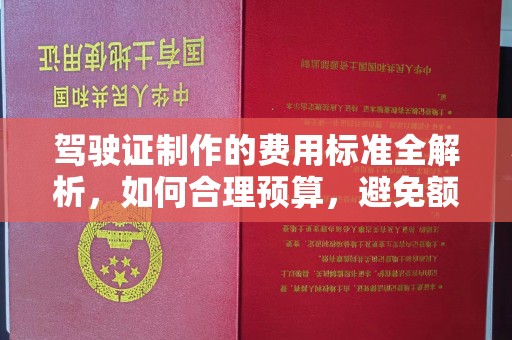 康平驾驶证制作的费用标准全解析，如何合理预算，避免额外支出
