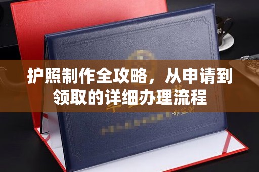 康平护照制作全攻略，从申请到领取的详细办理流程
